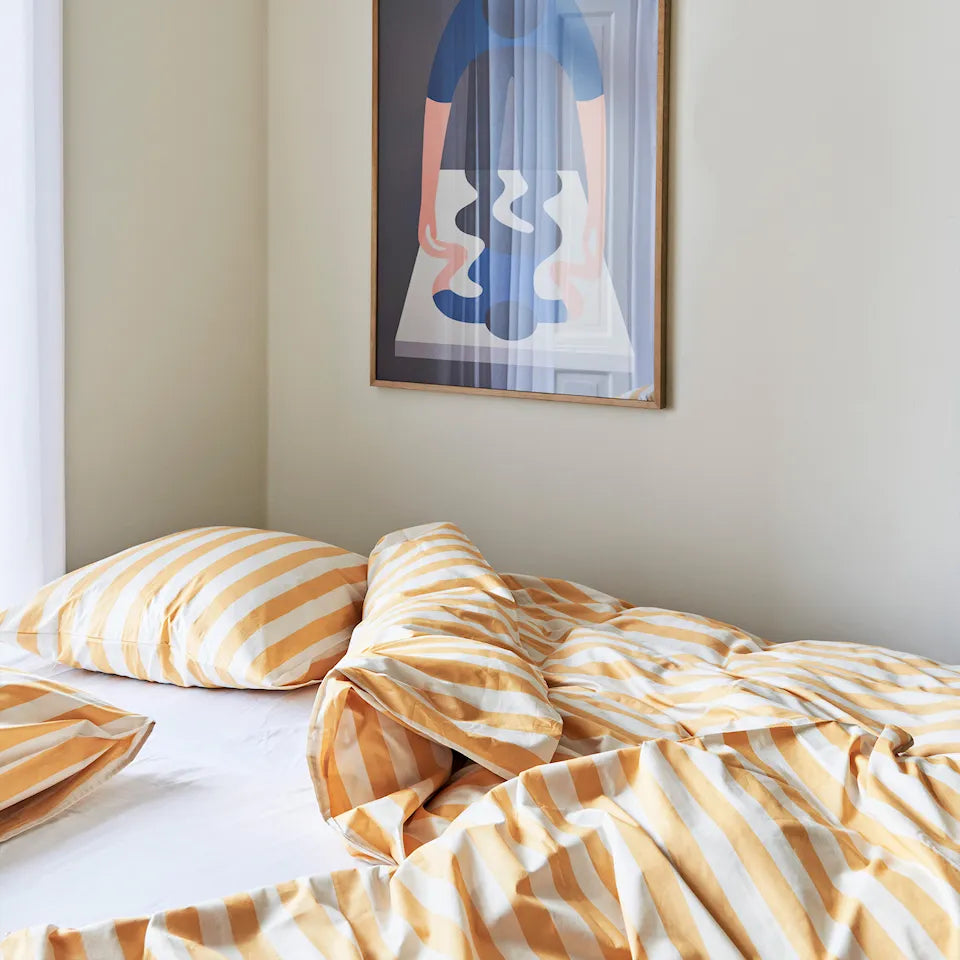 HAY Ete Pillow Case - Single, Standard, Warm Yellow100342785