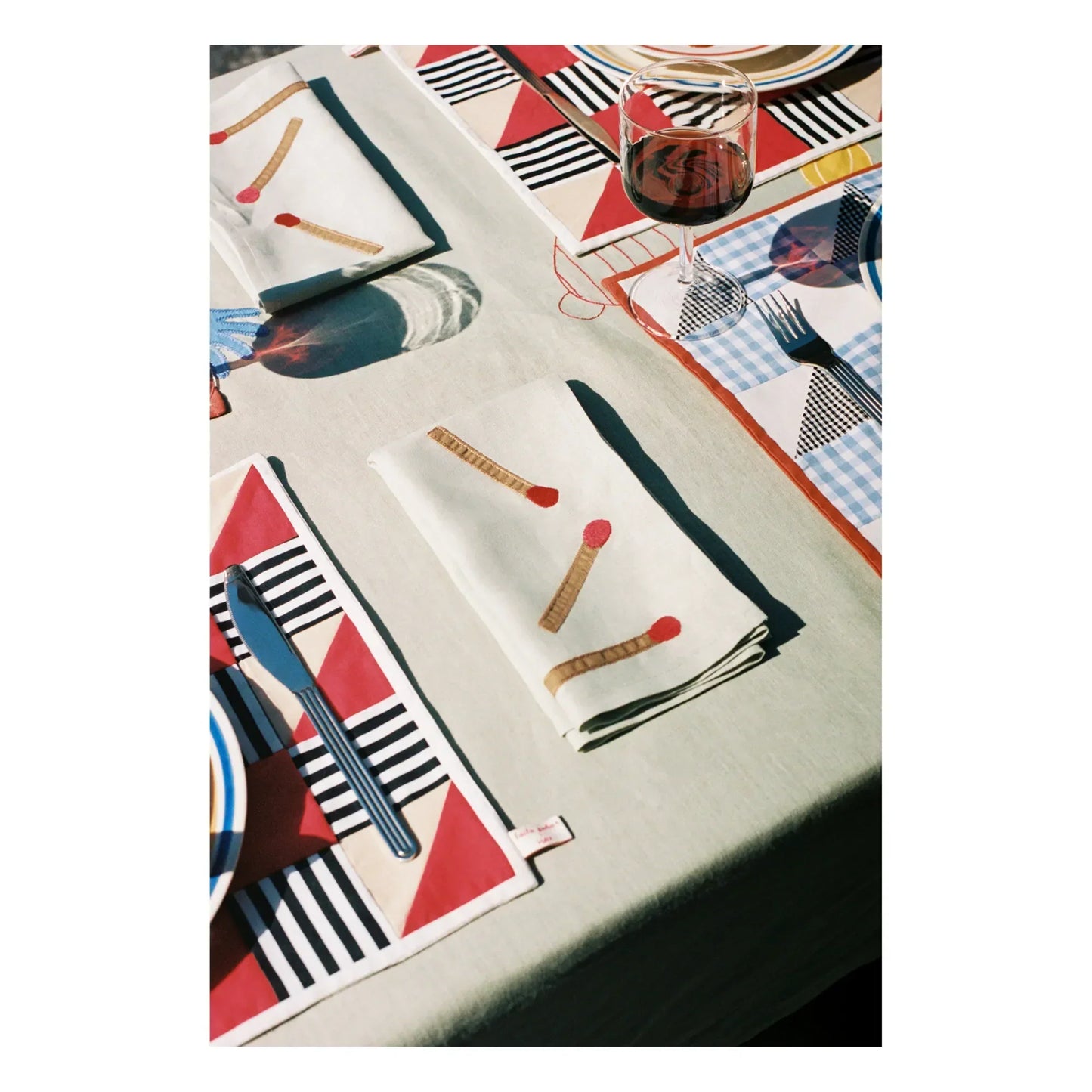 HAY Sobremesa Placemat - Red