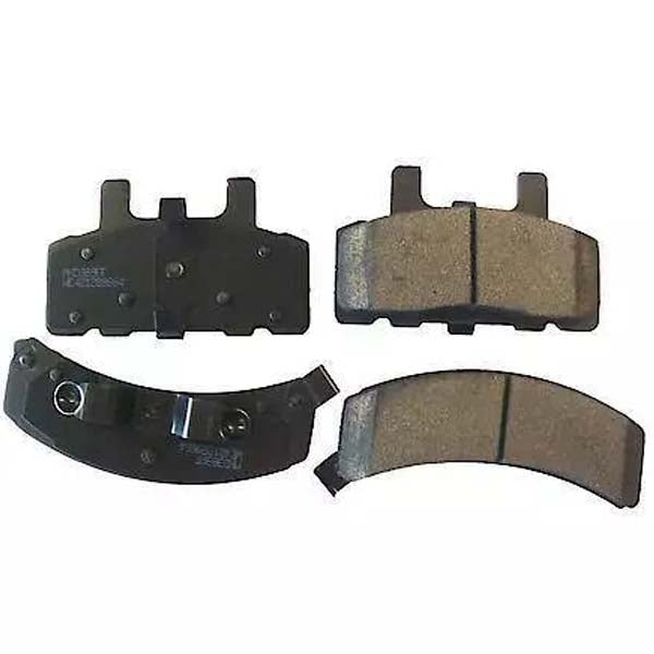 Economy Black Semi-Metallic Brake Pads - (4-Pad Set)