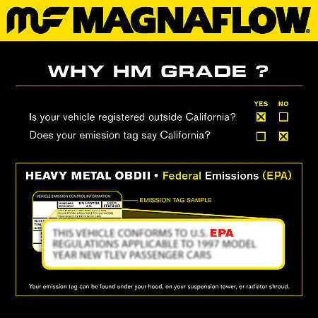 MagnaFlow CATALYTIC CONVERTER 1 EA MAGNA 22317150
