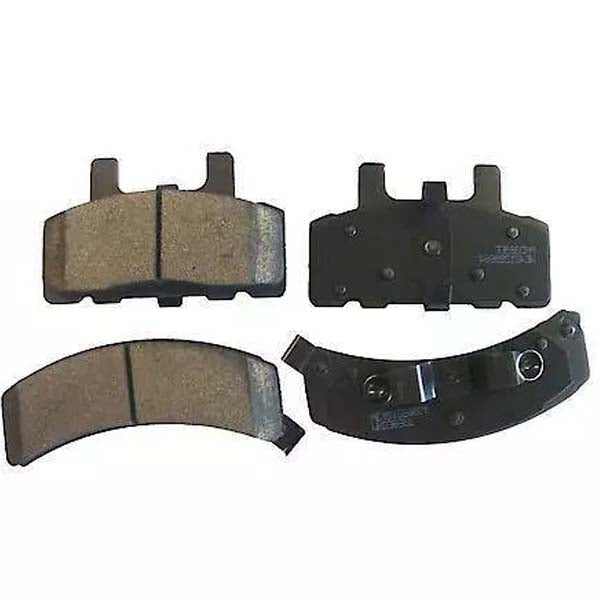 Economy Black Semi-Metallic Brake Pads - (4-Pad Set)