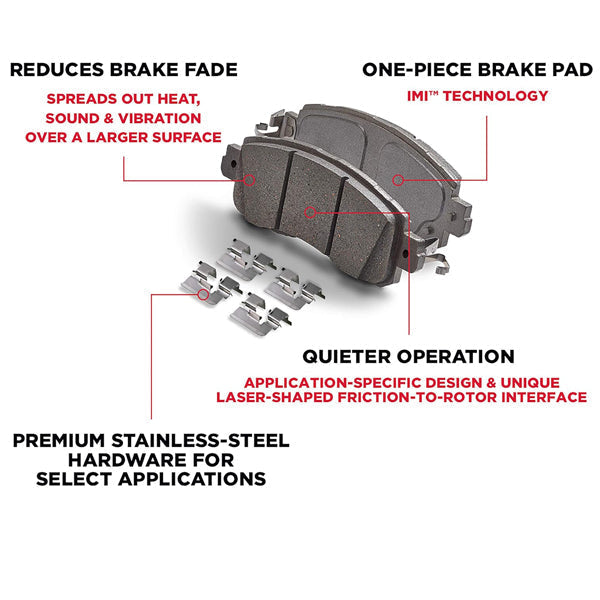 Disc Brake Pad Set, MX836