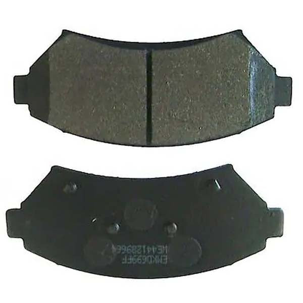 Economy Black Semi-Metallic Brake Pads - Front (4-Pad Set)