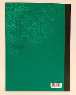 Five Star Active 2 Pocket 3 Hole Punched Green Folder