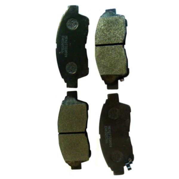 Economy Black Semi-Metallic Brake Pads - Front (4-Pad Set)