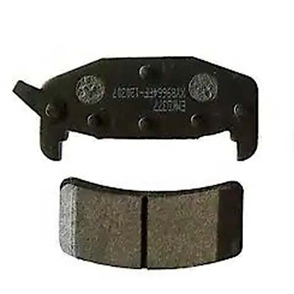 Economy Black Semi-Metallic Brake Pads - Rear (4-Pad Set)
