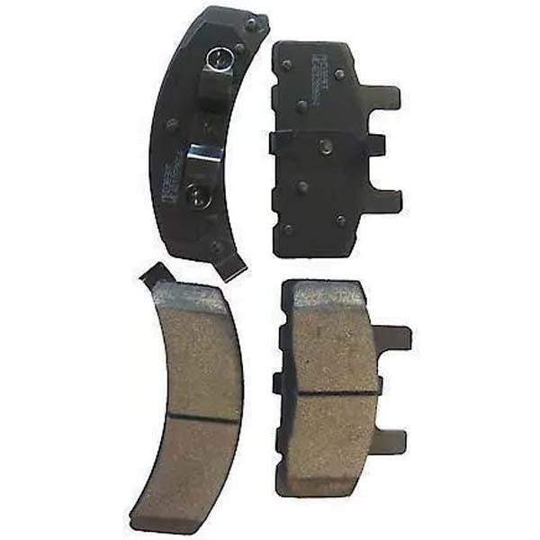 Economy Black Semi-Metallic Brake Pads - (4-Pad Set)