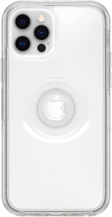 OtterBox Apple iPhone 12/iPhone 12 Pro Otter+Pop Series Case - Clear