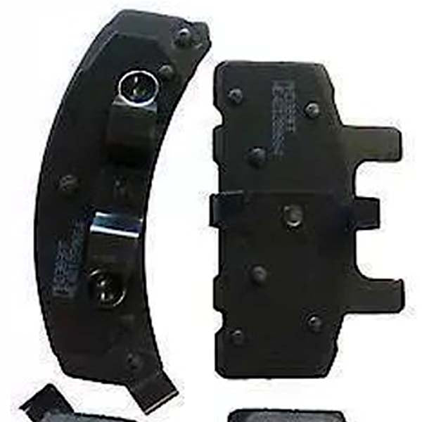 Economy Black Semi-Metallic Brake Pads - (4-Pad Set)