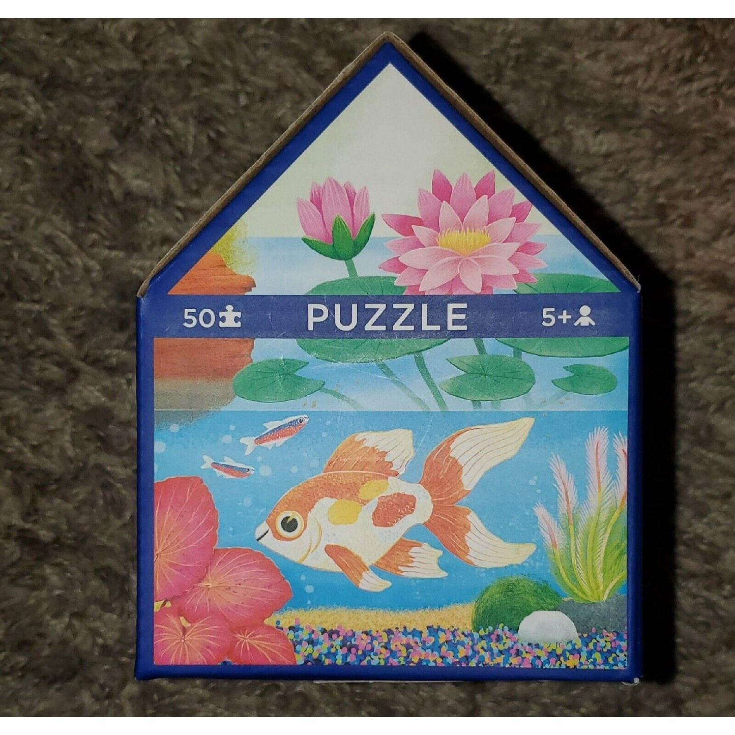 Crocodile Creek Terrarium Friends Puzzle Tortoise 6 X 8