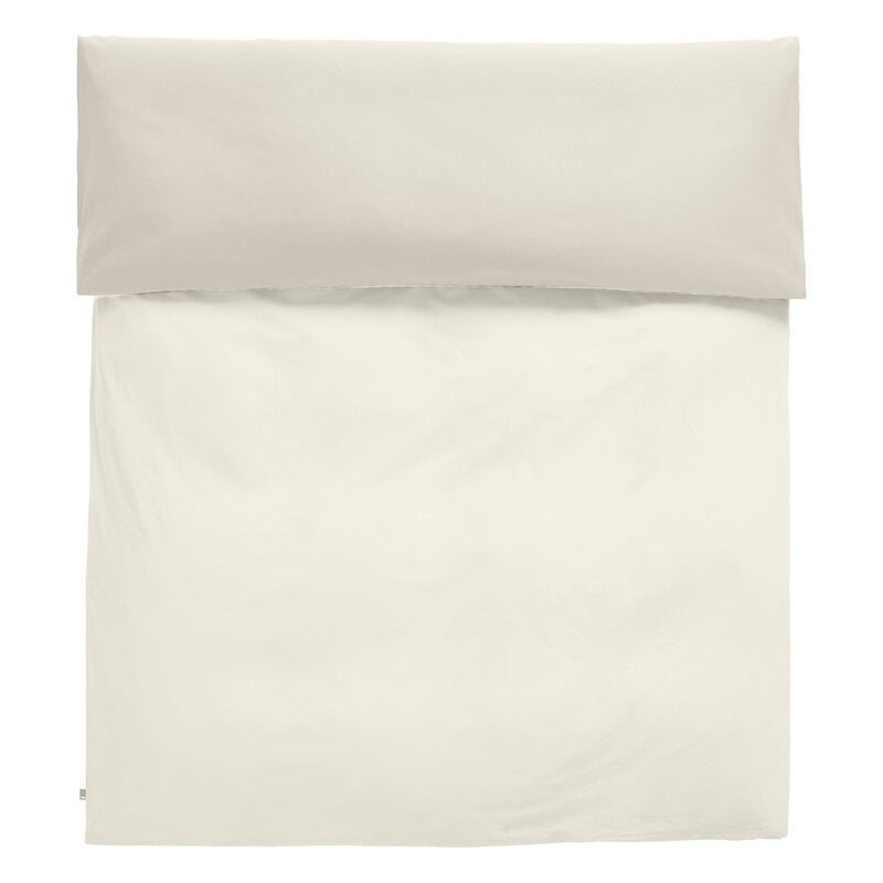 HAY Duo Duvet Cover - Twin, Ivory