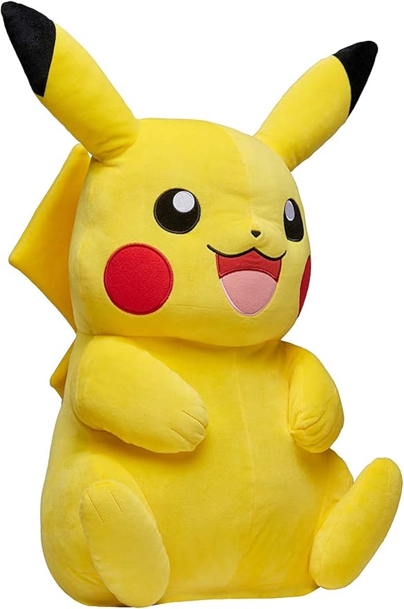 Pokemon Pikachu Plush - 24-inch Plush with Authentic Details