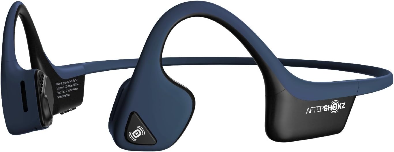 Aftershokz Trekz Air Bone Conduction Wireless Earphones Pristine - Midnight Blue