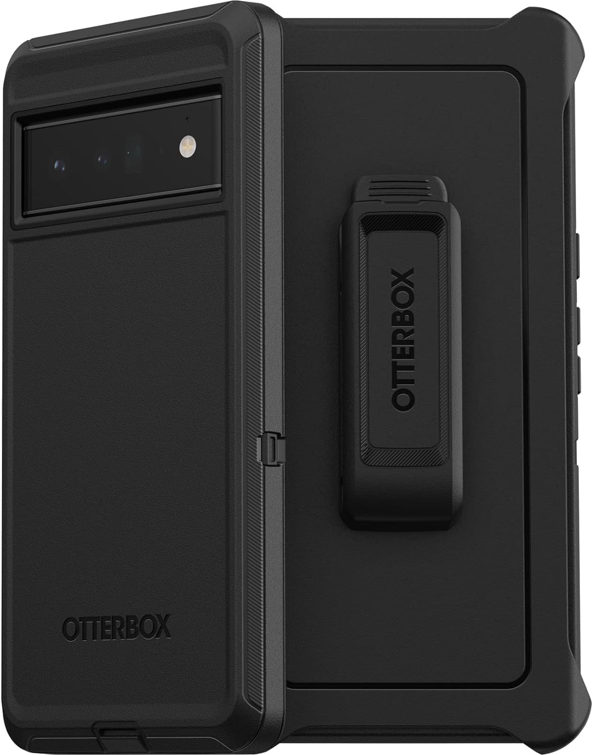 OtterBox DEFENDER SERIES Case & Holster for Google Pixel 6 Pro - Black