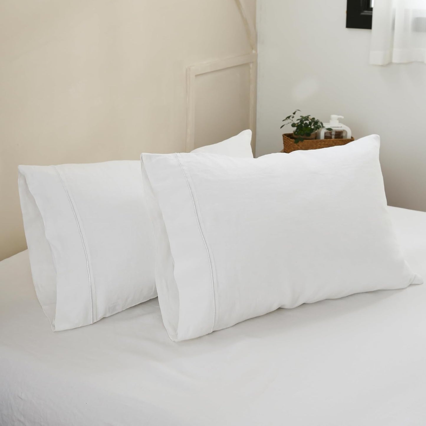 HAY DWR Linen King Pillowcases, Set of 2