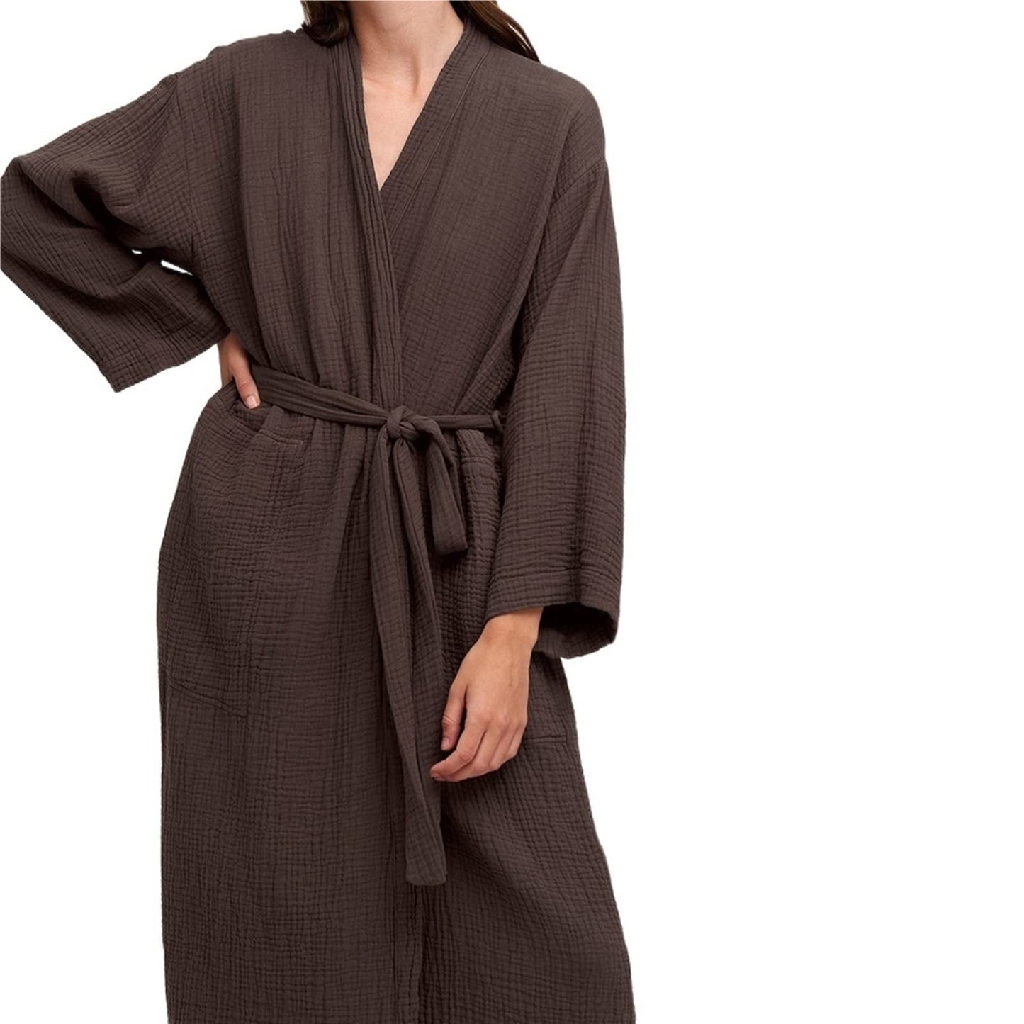 HAY Waffle Bathrobe - Coffee100212936