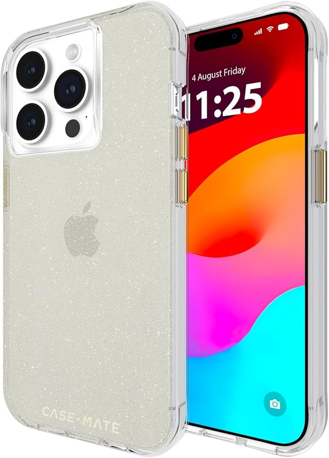 Case-Mate iPhone 15 Pro Sheer Crystal Case - Clear,