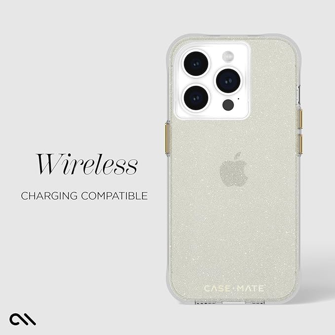 Case-Mate iPhone 15 Pro Sheer Crystal Case - Clear,