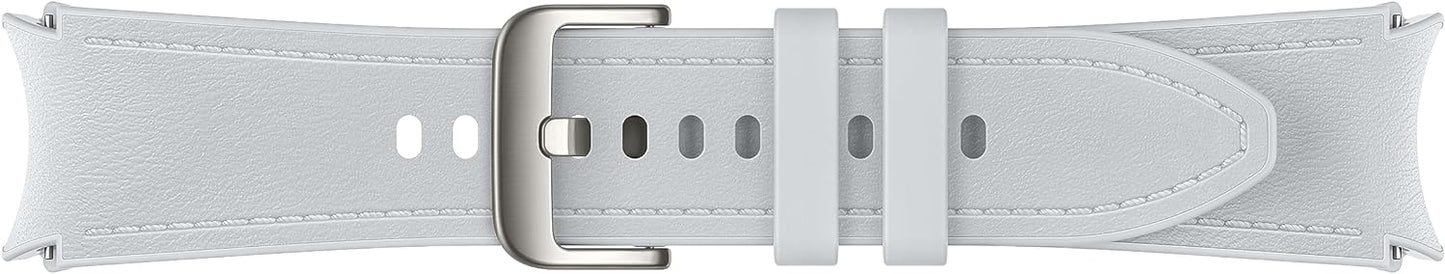 Samsung Galaxy Watch Hybrid Eco-Leather T-Buckle Band, S/M in Silver