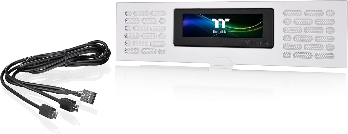 ThermalTake LCD Panel Kit for Tower 200 Snow - White