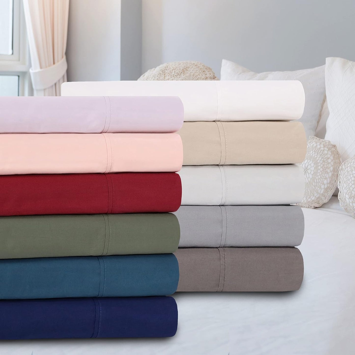 HAY DWR Percale Duvet Cover w/ Ties - Full/Queen