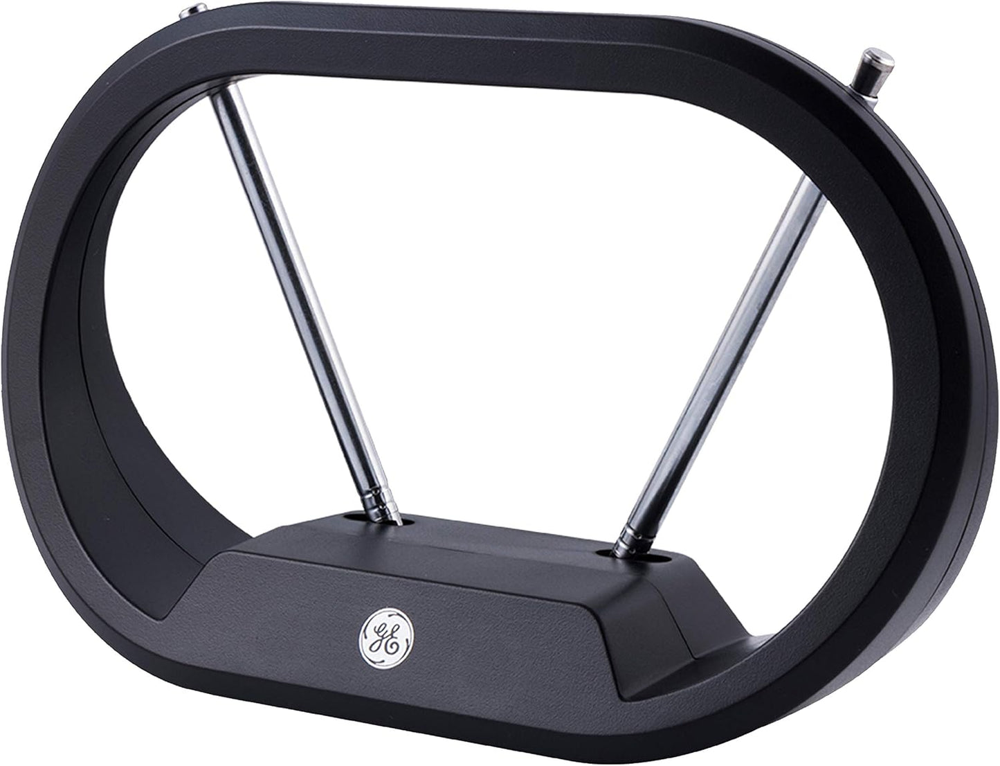 GE Modern Loop Indoor HDTV Antenna 30 Mile Range 4K Ultra HD 1080p VHF UHF 33675