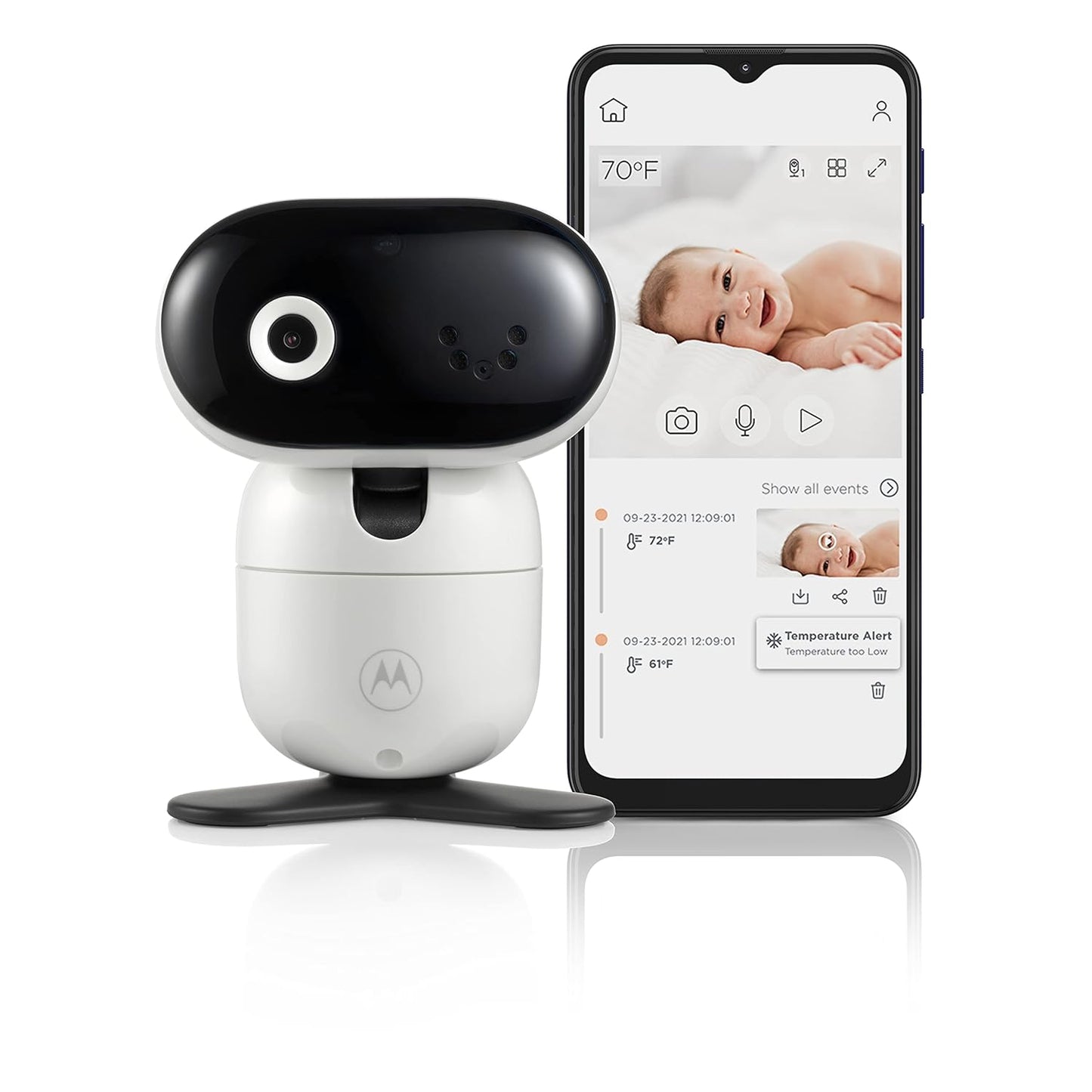 Motorola Wi-Fi HD Motorized Video Baby Camera- PIP1010 CONNECT