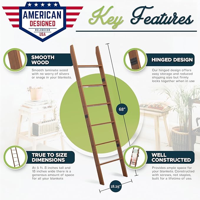 Decrotive Blanket Ladder