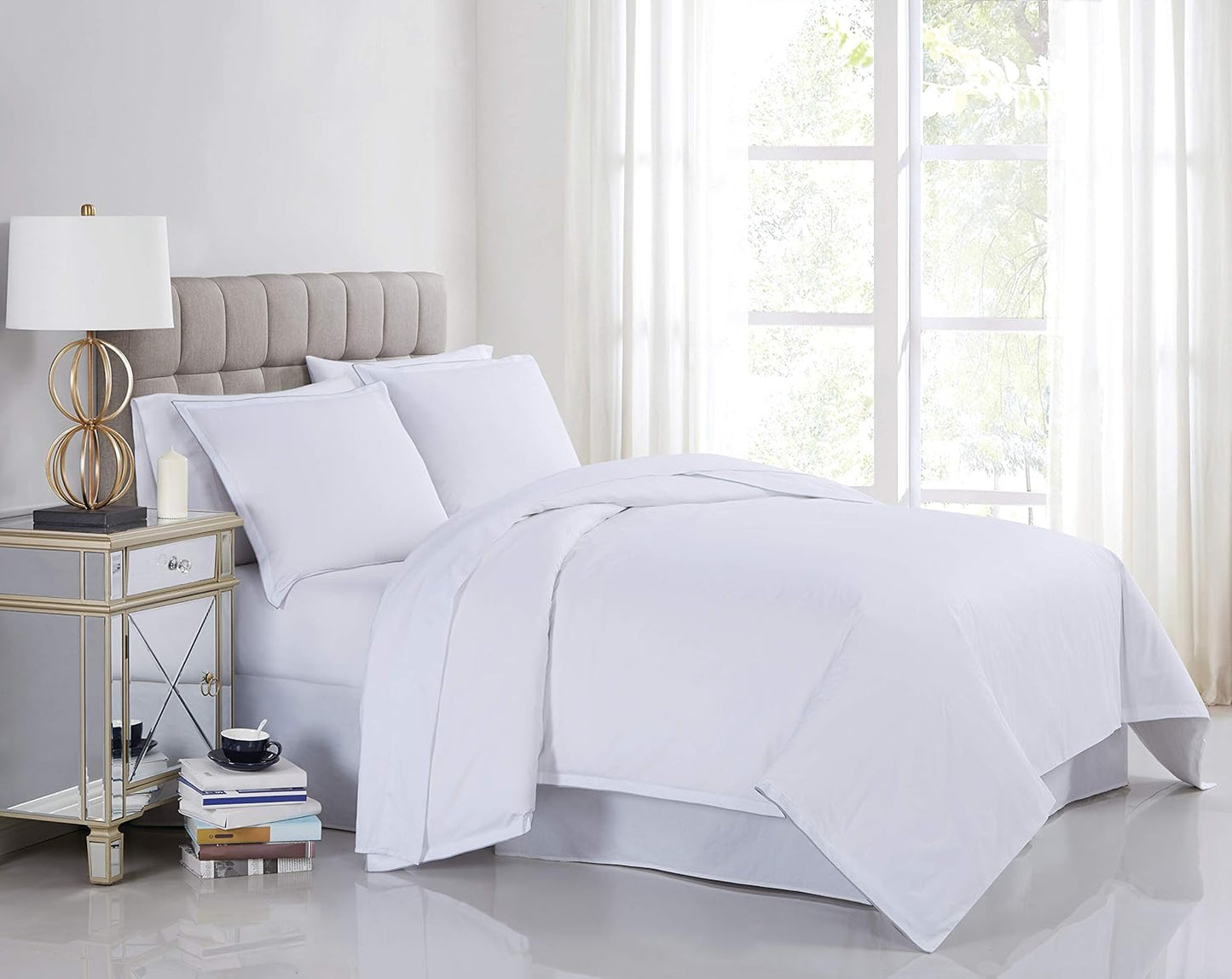 HAY DWR Percale Duvet Cover w/ Ties - King/Cal. King