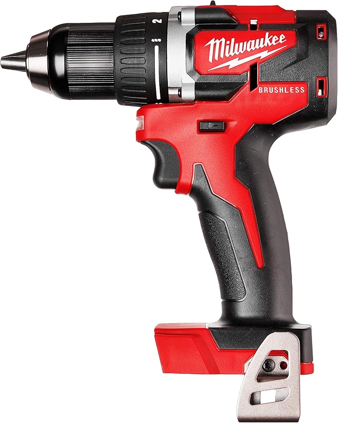 Milwaukee M18 1/2 in. Compact Brushless Drill Reconditioned (Bare Tool)