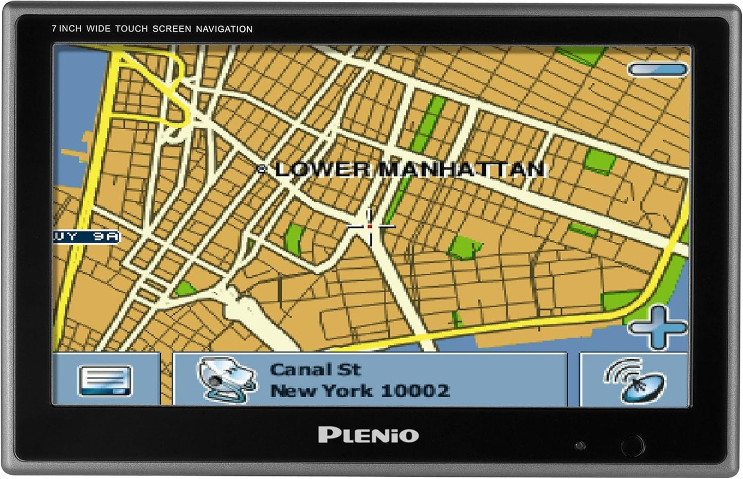 Plenio VXA-2100 7-Inch Portable GPS Navigator