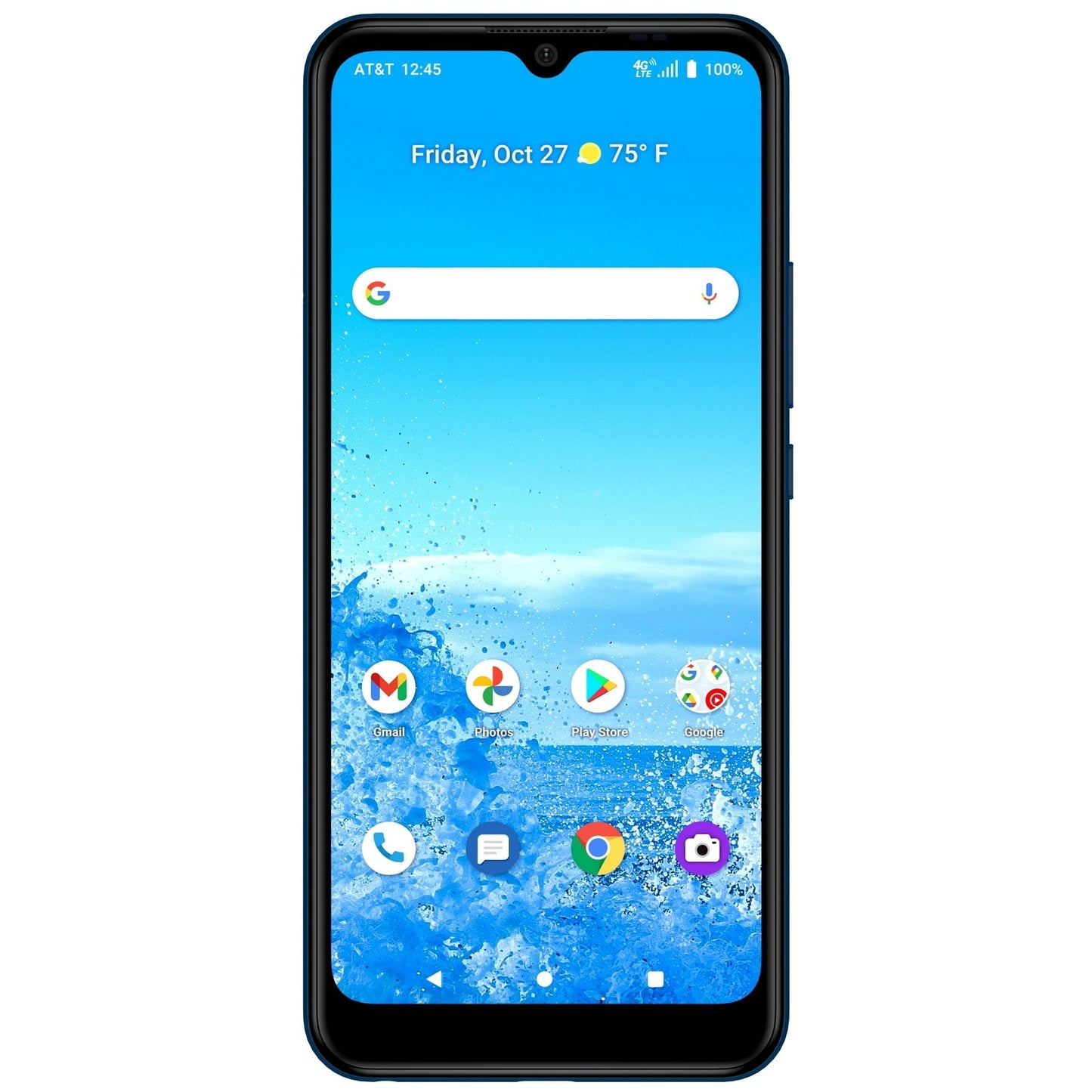 At&T Motivate 2 32GB Maritime Blue - Prepaid Smartphone