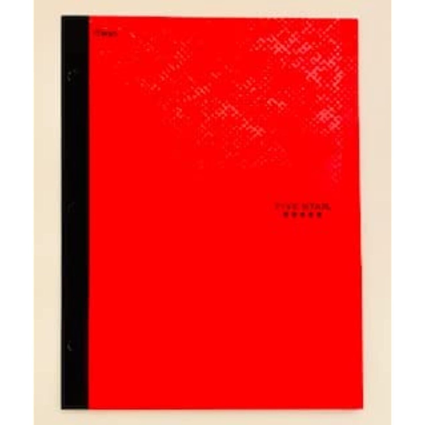 Five Star Active 2 Pocket 3 Hole Punched Red Folder