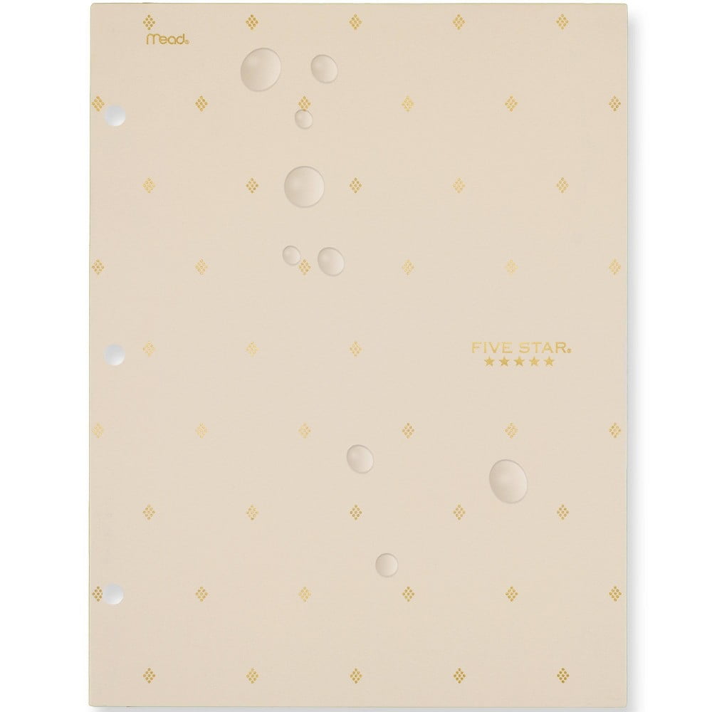 Five Star Style Geo Portfolio Cream Diamond