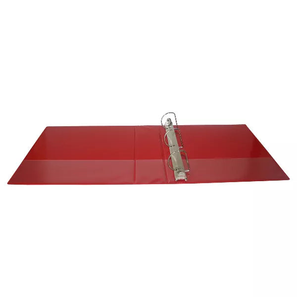 2" 3 Ring Binder Clear View Red - up & upâ„¢