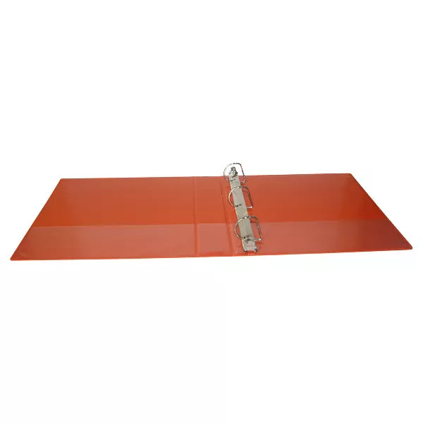 1.5" 3 Ring Binder Clear View Orange - up & upâ„¢