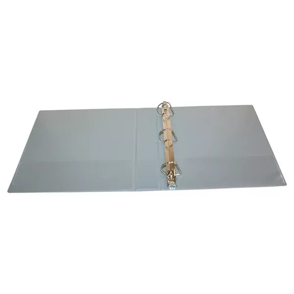 1.5" 3 Ring Binder Clear View Gray - up & upâ„¢
