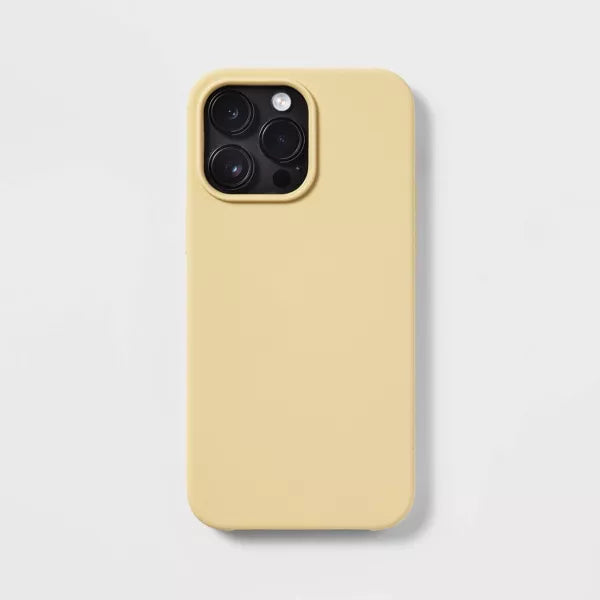Apple iPhone 14 Pro Max Silicone Case - Heyday™ Mist Yellow