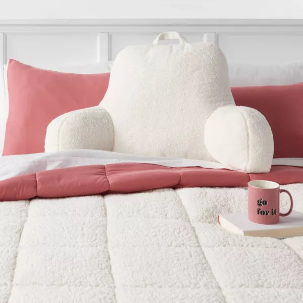 Sherpa Bed Rest Pillow - Room Essentials™