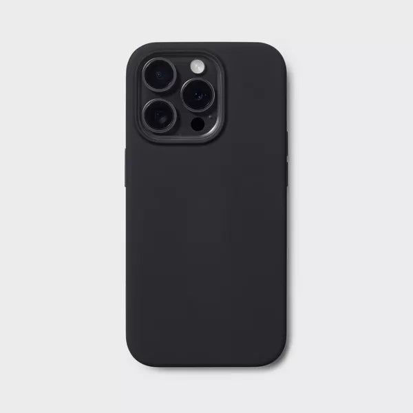 Apple iPhone 15 Pro Silicone Case with MagSafe - Heyday™ Black