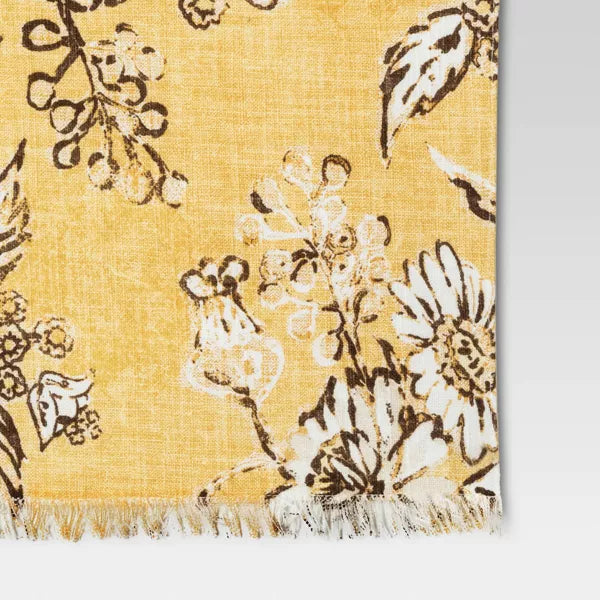 Cotton Solid Placemat Yellow- Thresholdâ„¢