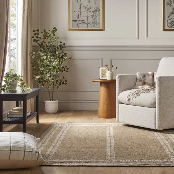 55" Faux Variegated Triangle Ficus Tree - Hearth & Hand™ with Magnolia