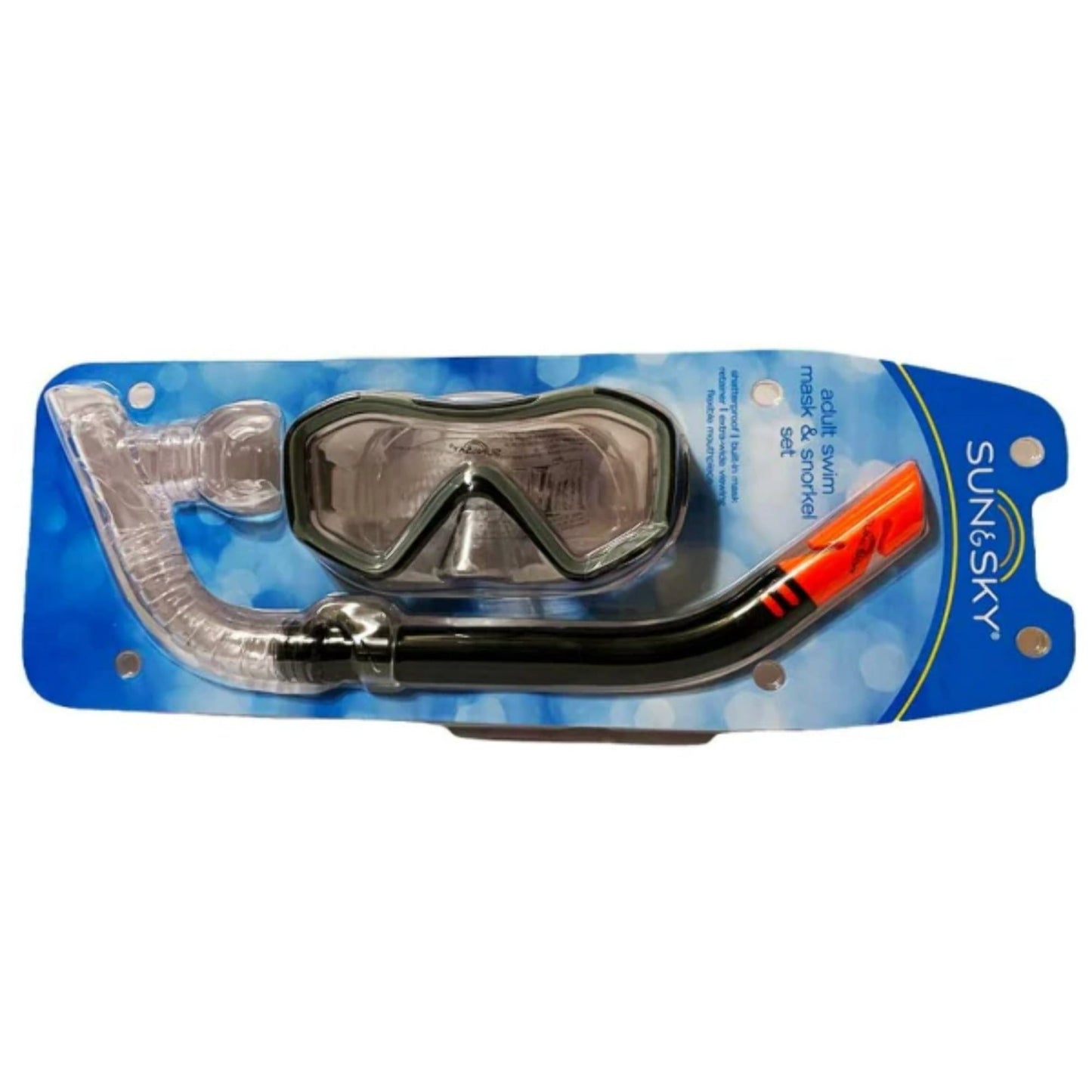 SunSky Adult Swim Mask Snorkel Set