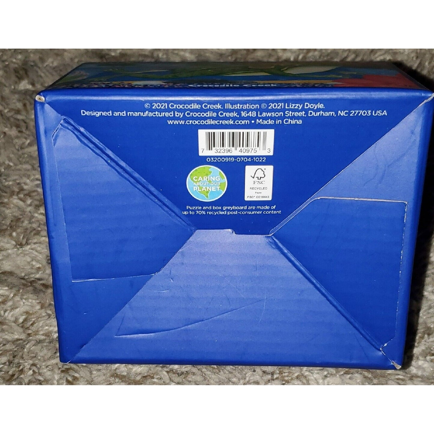 Crocodile Creek Terrarium Friends Puzzle Tortoise 6 X 8