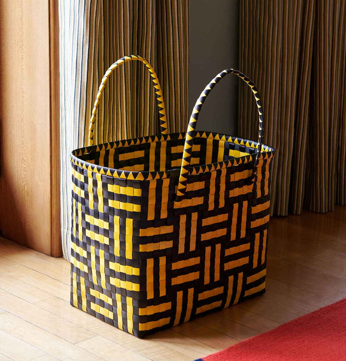 HAY Maxim Bag - Medium, Yellow/Black100262646