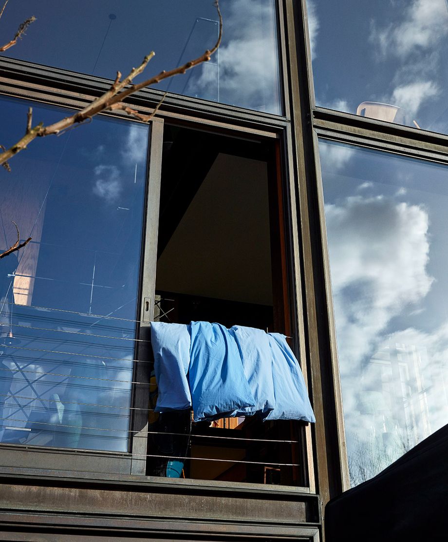 HAY Duo Pillow Case - King, Single, Sky Blue