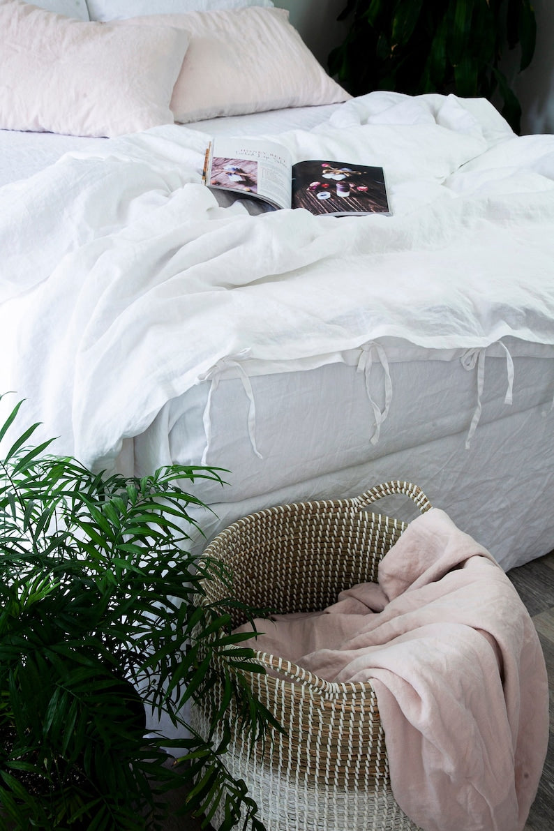 HAY DWR Linen Duvet Cover w/ Ties - King/Cal. King