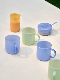 HAY Borosilicate Mug Set of 2 - Jade Blue