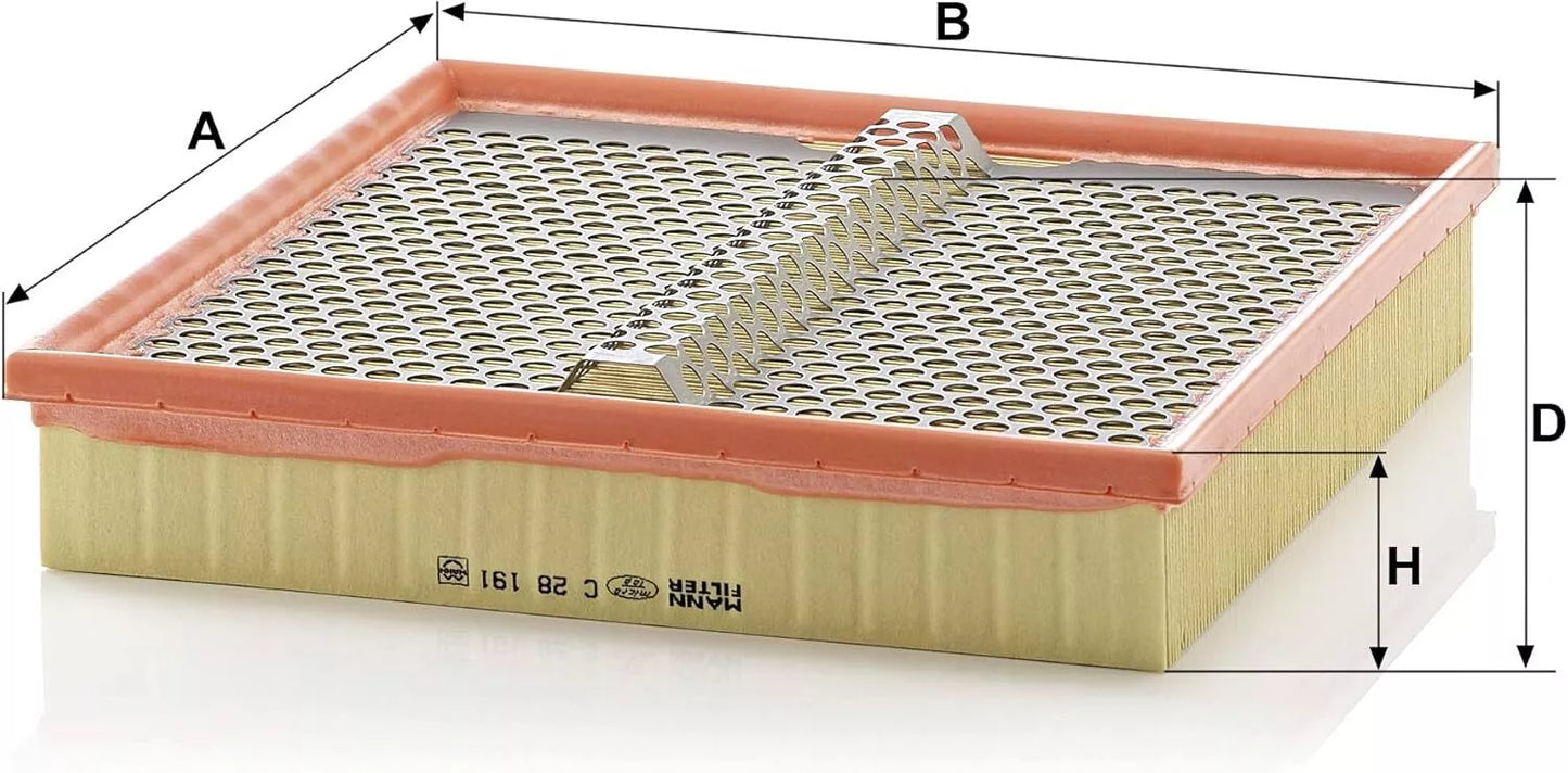 Mann Filter Air Filter - C 28 191 1992 to 1995 Models Mercedes-Benz S350-300SD