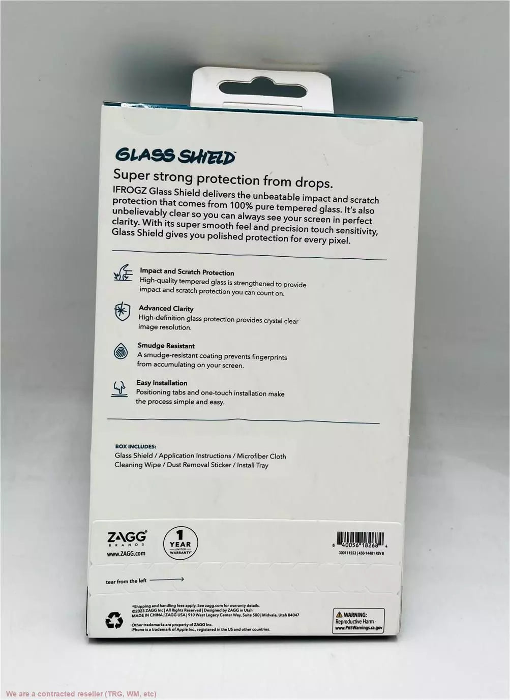 IFrogz Apple iPhone 15 Pro Glass Shield Screen Protector